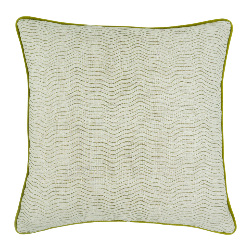 Lime Grove Wave Cushion