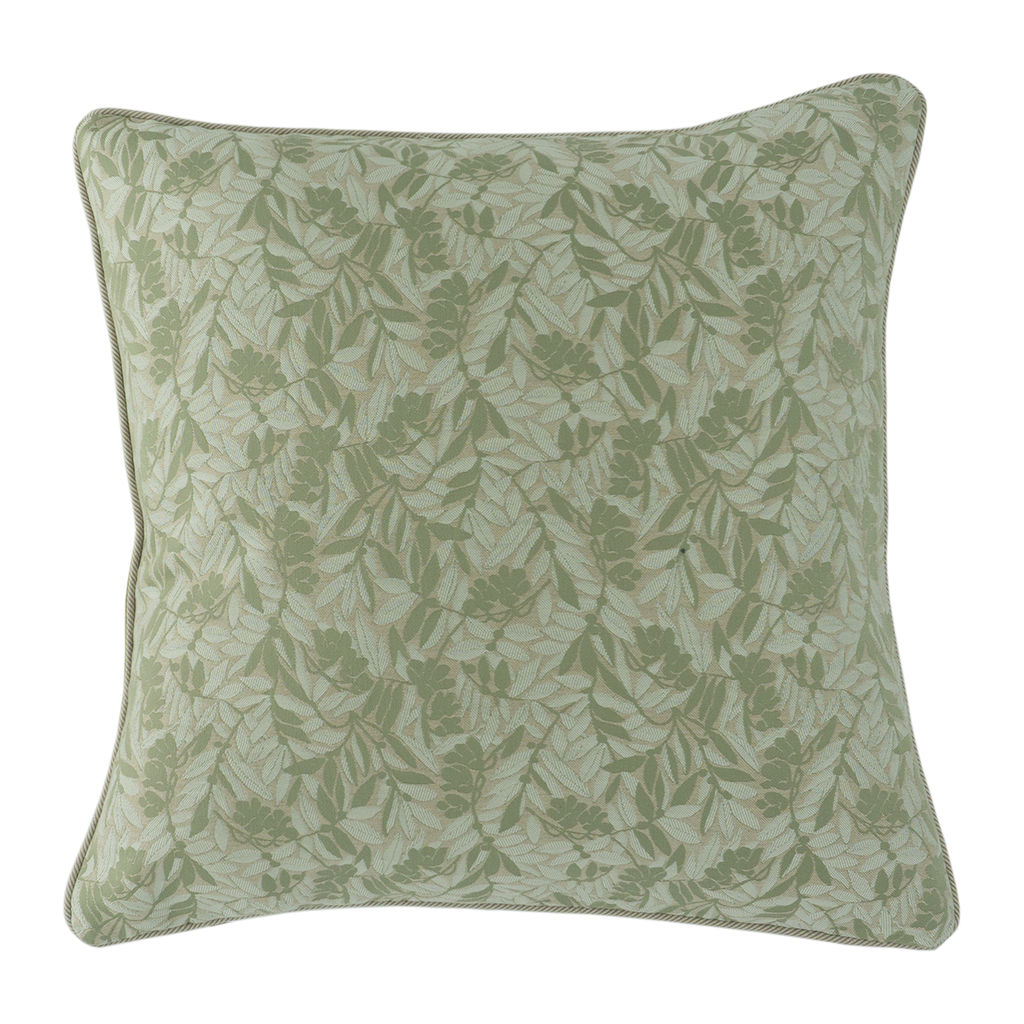 Soft Sage Foliage Cushion