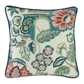 Botanical Carnival Embroidery Cushion