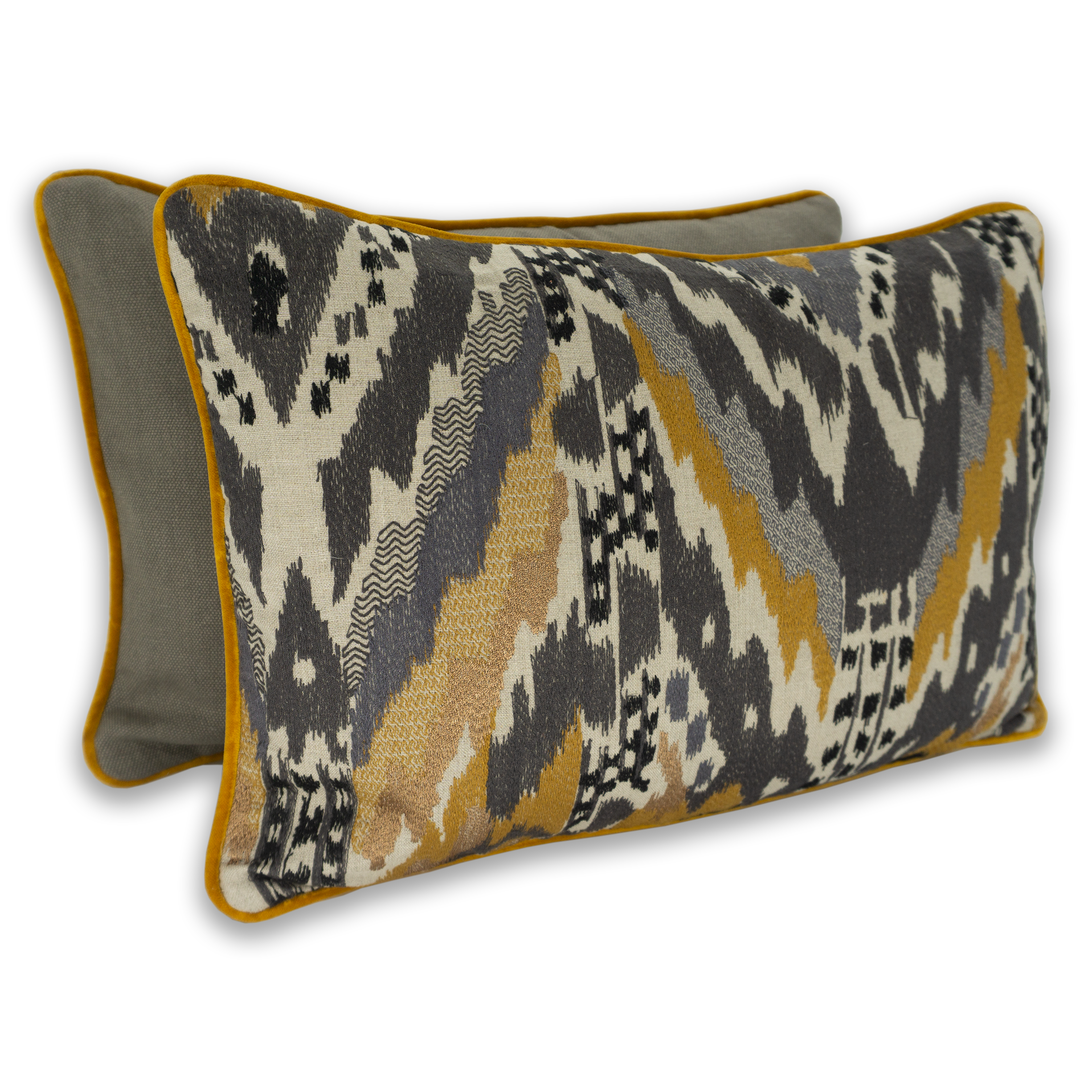 Charcoal Mirage Cushion