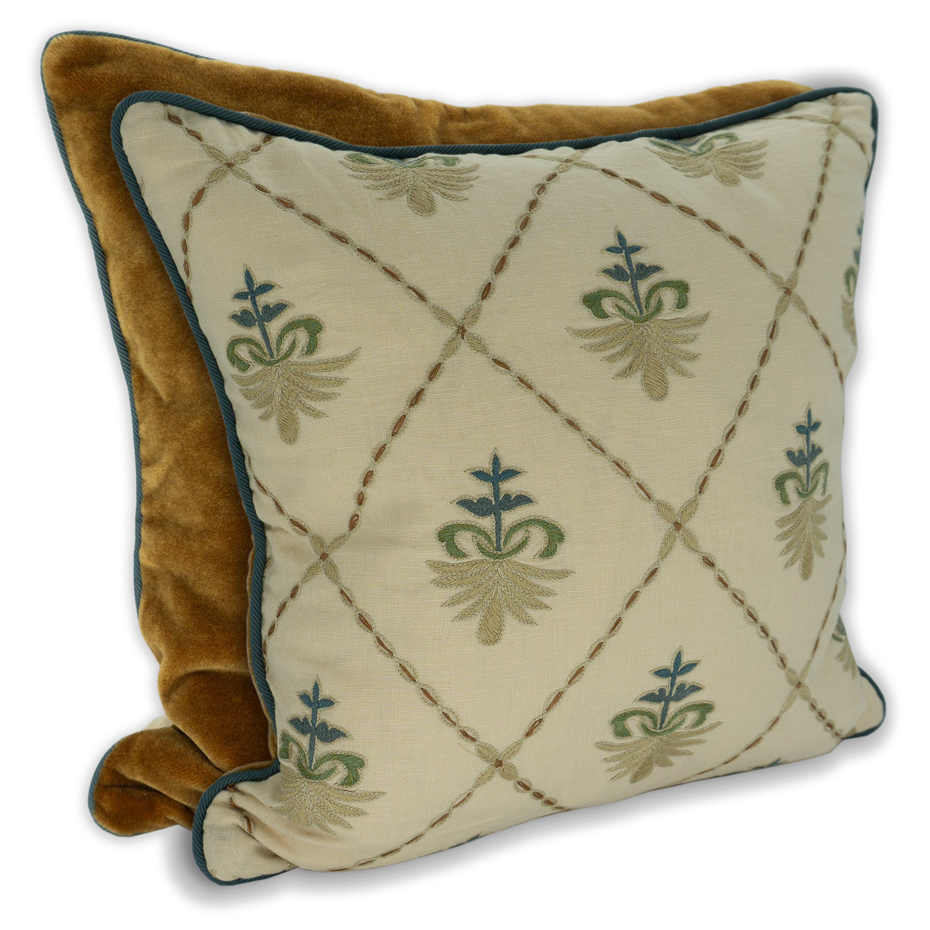 Ashford Embroidered Cushion