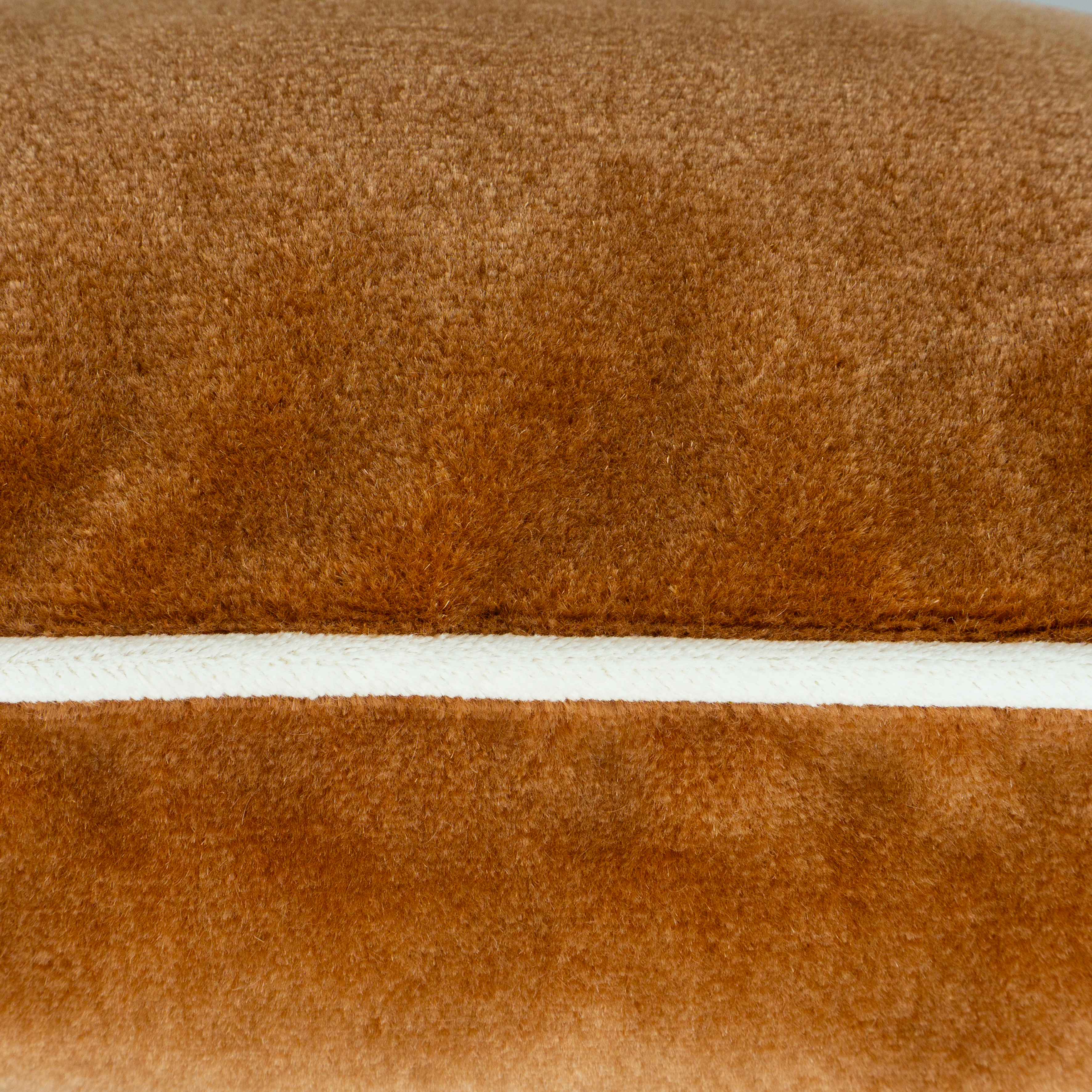 Butterscotch Mohair Velvet Cushion