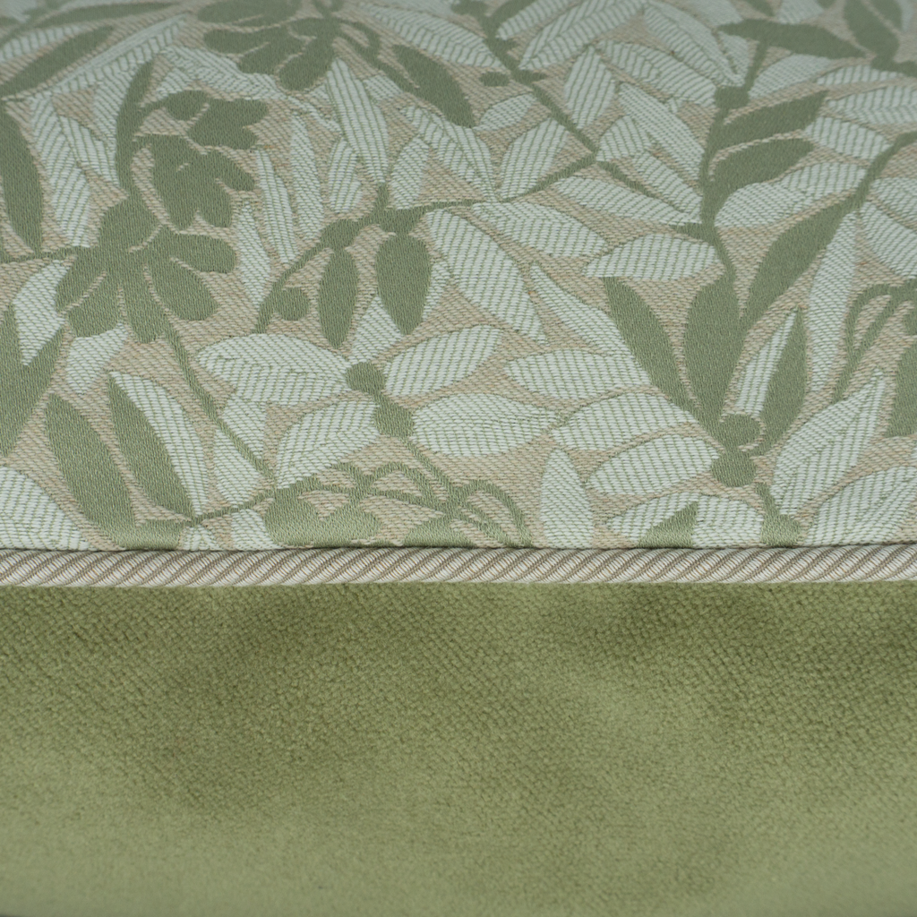 Soft Sage Foliage Cushion