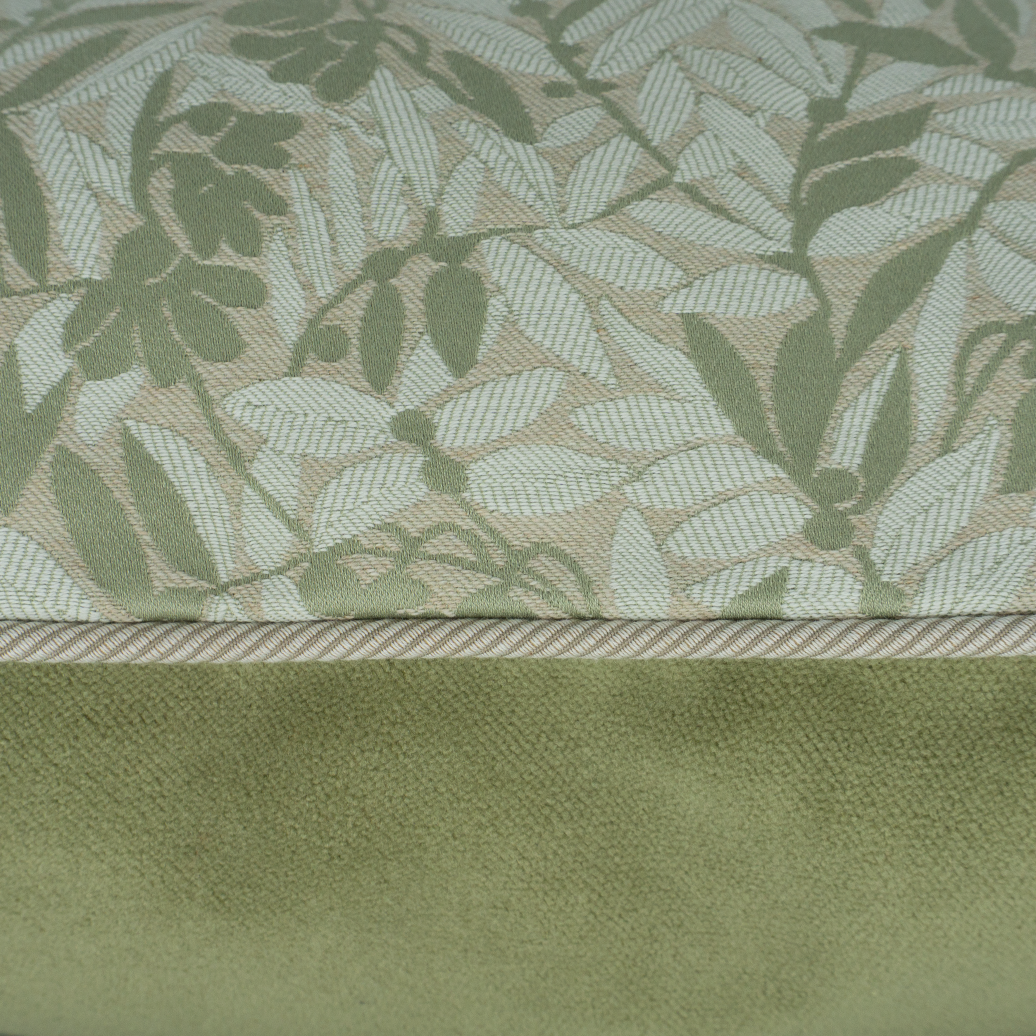 Soft Sage Foliage Cushion