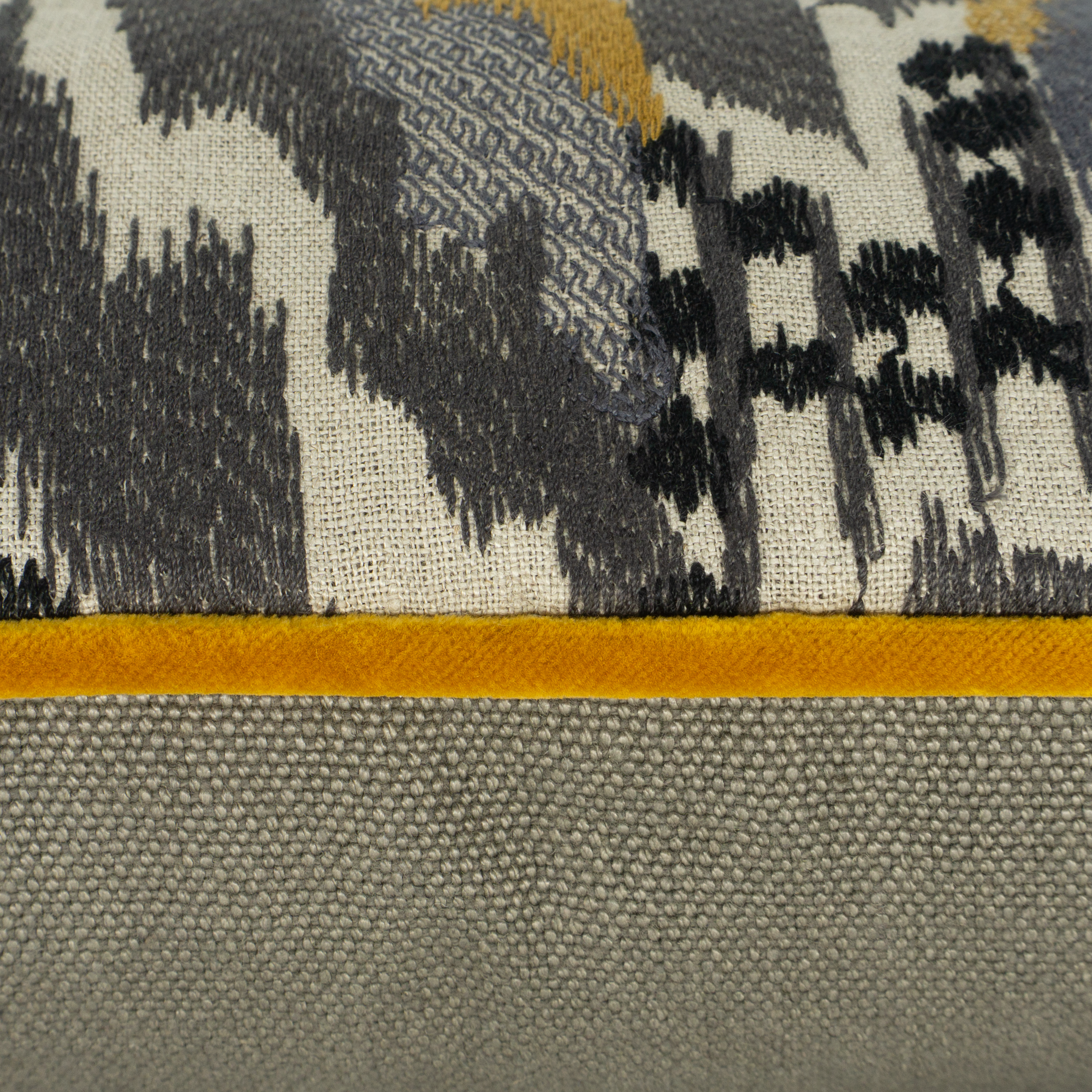 Charcoal Mirage Cushion