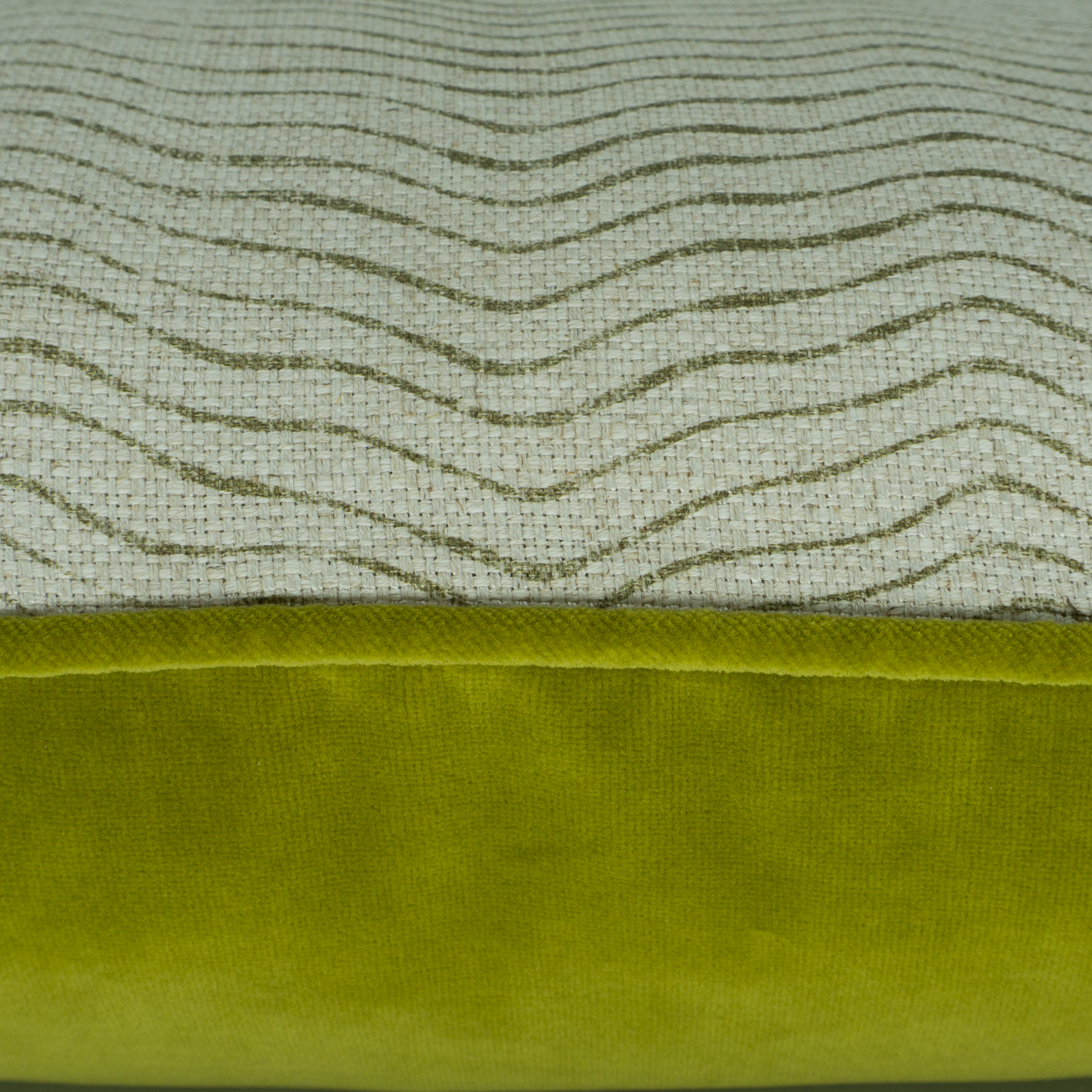 Lime Grove Wave Cushion